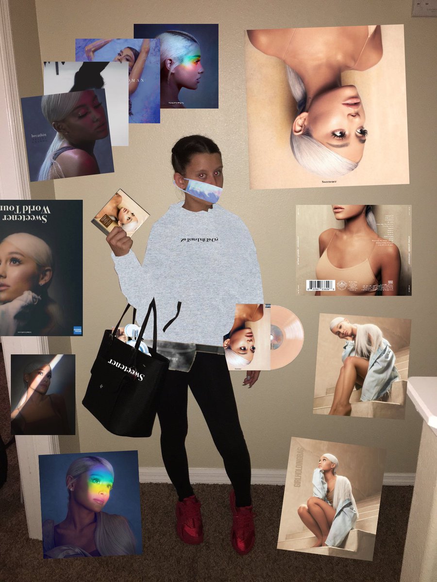 Bag Girl with Ariana Grande Sweetener Merchandise