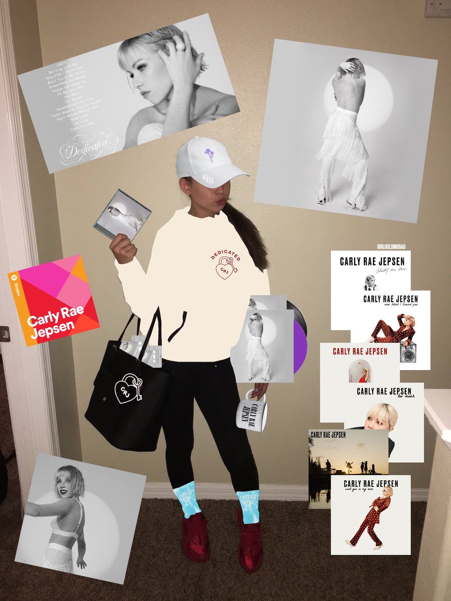 Bag Girl with Carly Rae Jepson Dedicated Merchandise