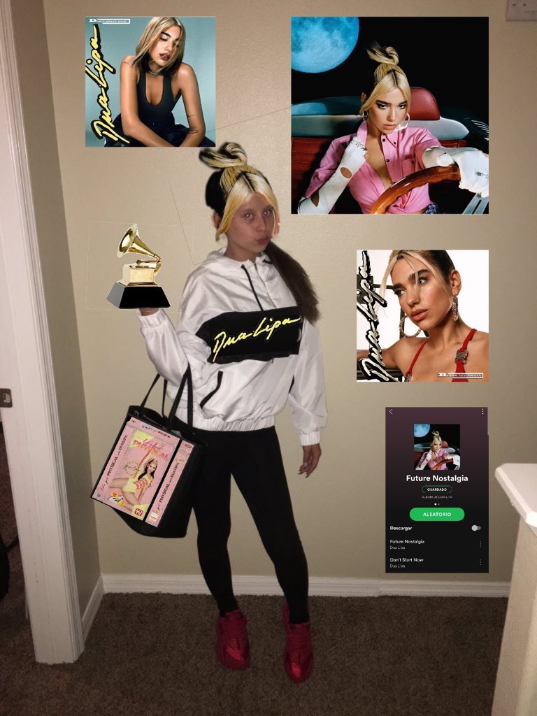 Bag Girl with Dua Lipa Future Nostalgia Merchandise